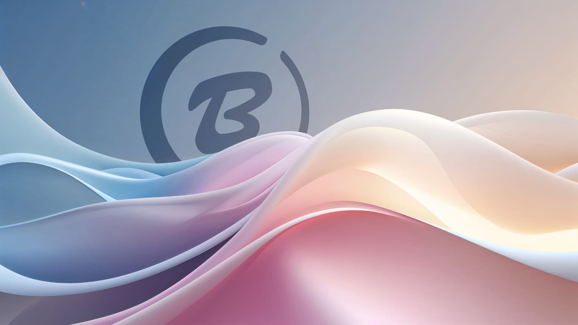 Bluewaves Trip Edition Wave with flowing blue, pink, and sand colored waves